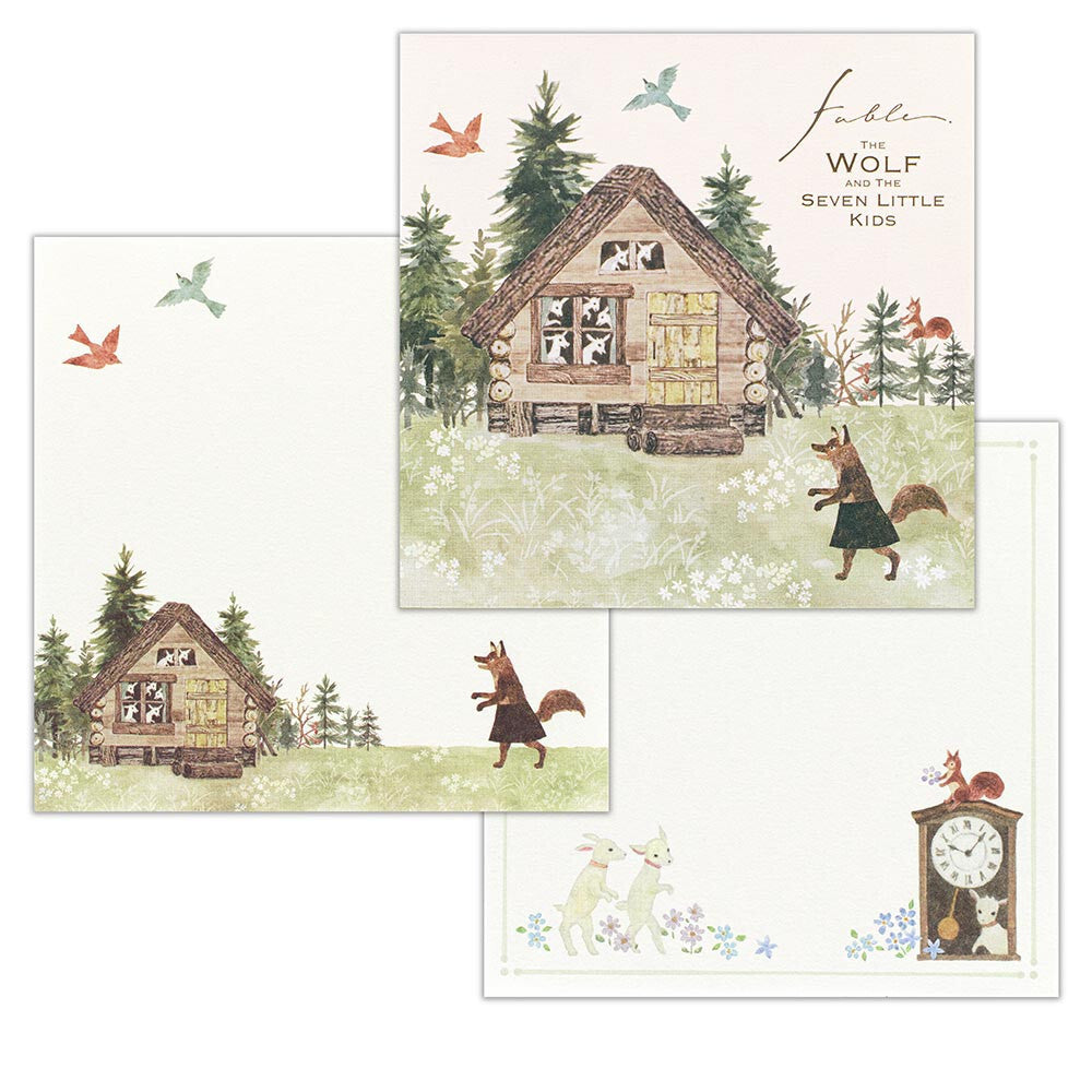 Memo Pad Fable - Wolf