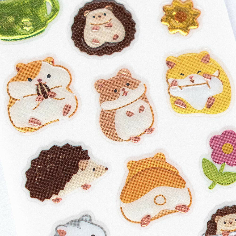 Stickers - Hamster and Hedgehog