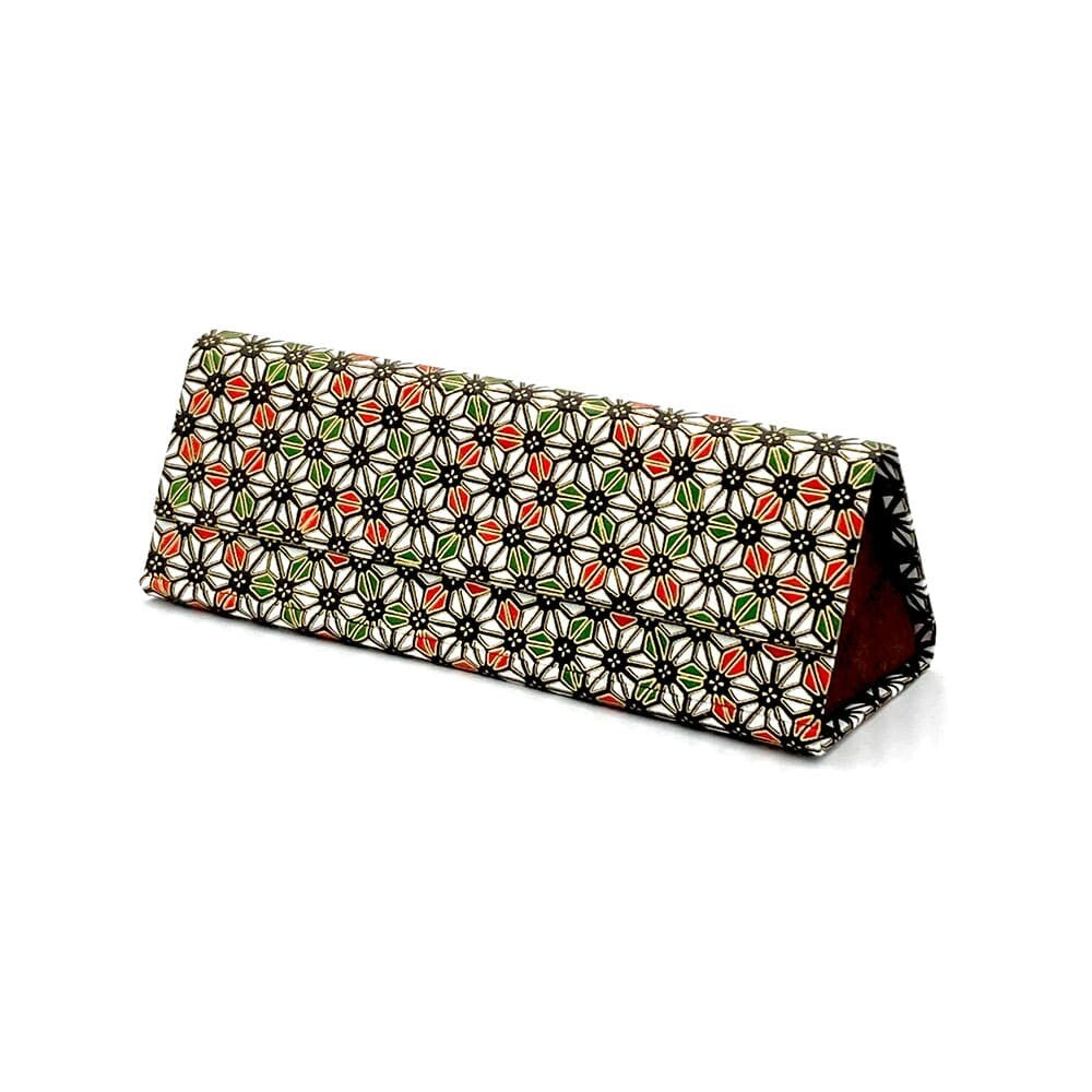 Yuzen Paper Folding Case ||  Hemp Leaves Design