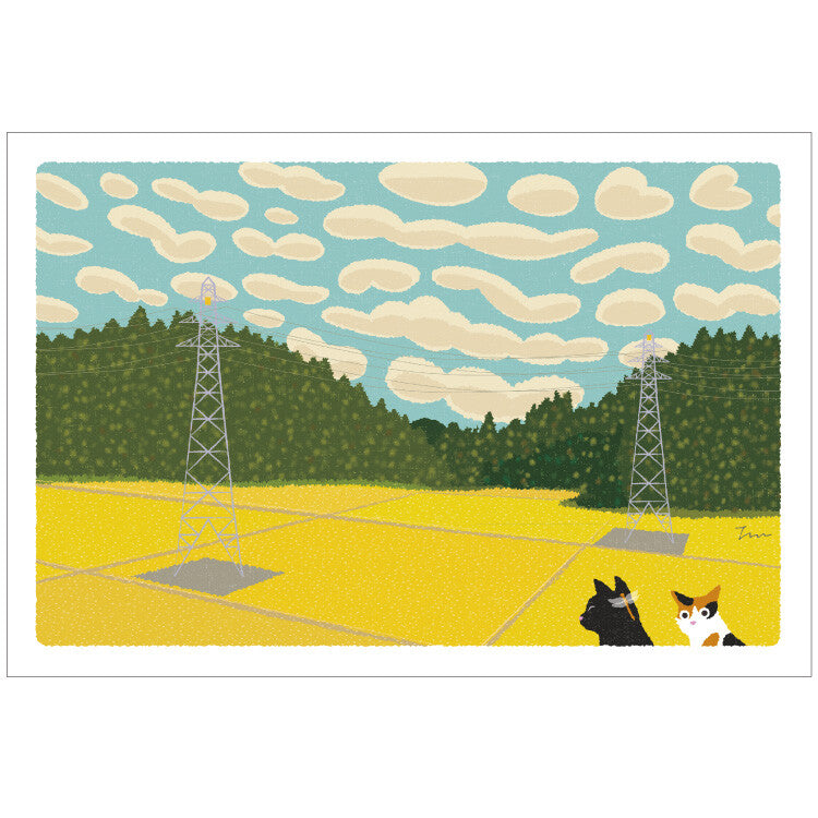 [Moritori Toshinori] Tabineko Country Side - Postcard