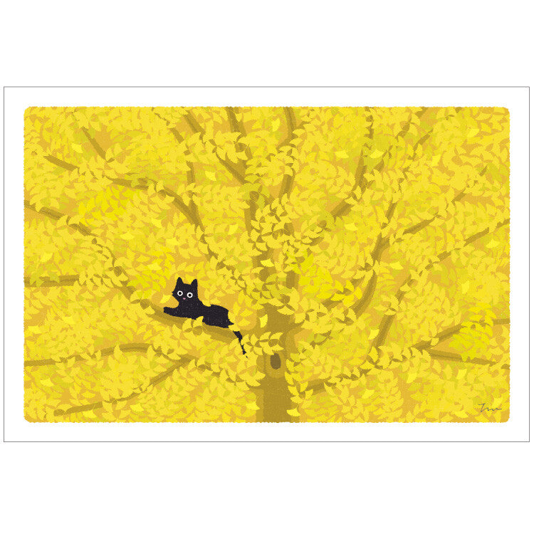 [Moritori Toshinori] Tabineko Autumn - Postcard