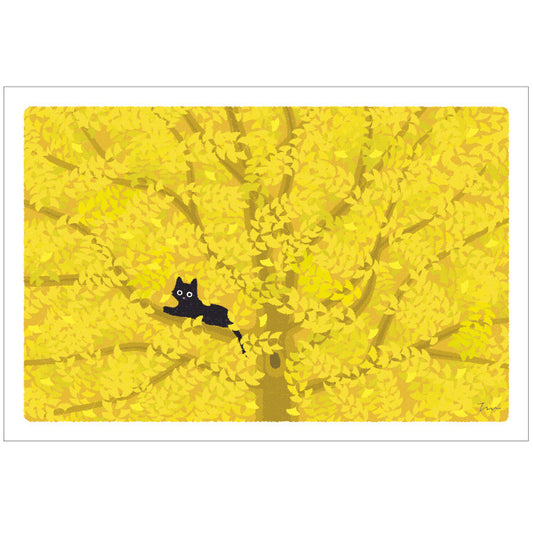 [Moritori Toshinori] Tabineko Autumn - Postcard