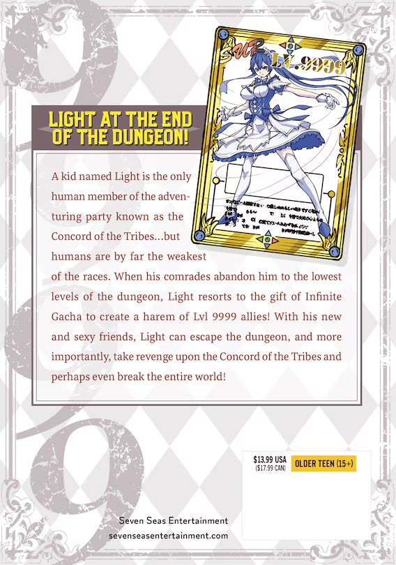 Backstabbed in a Backwater Dungeon: My Party Tried to Kill Me, But Thanks to an Infinite Gacha I Got LVL 9999 Friends and Am Out For Revenge (Manga) Vol. 1 [English Edition]