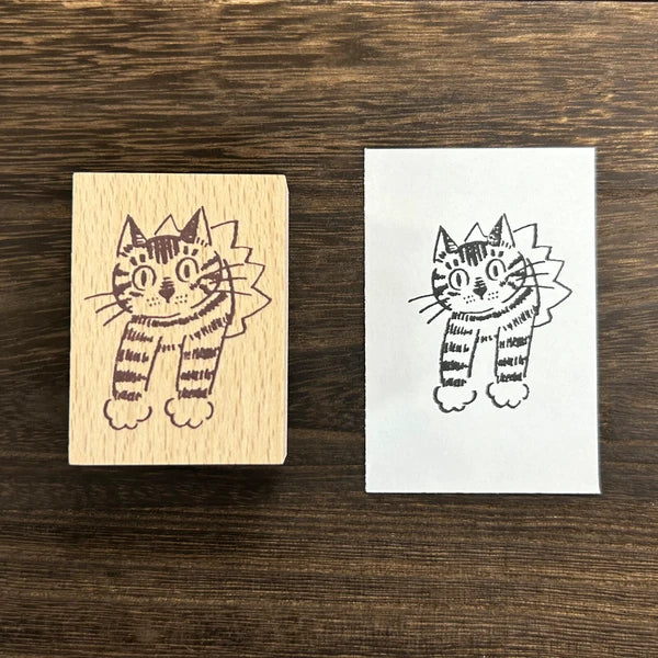 Alte Wood Stamp - Front Cat