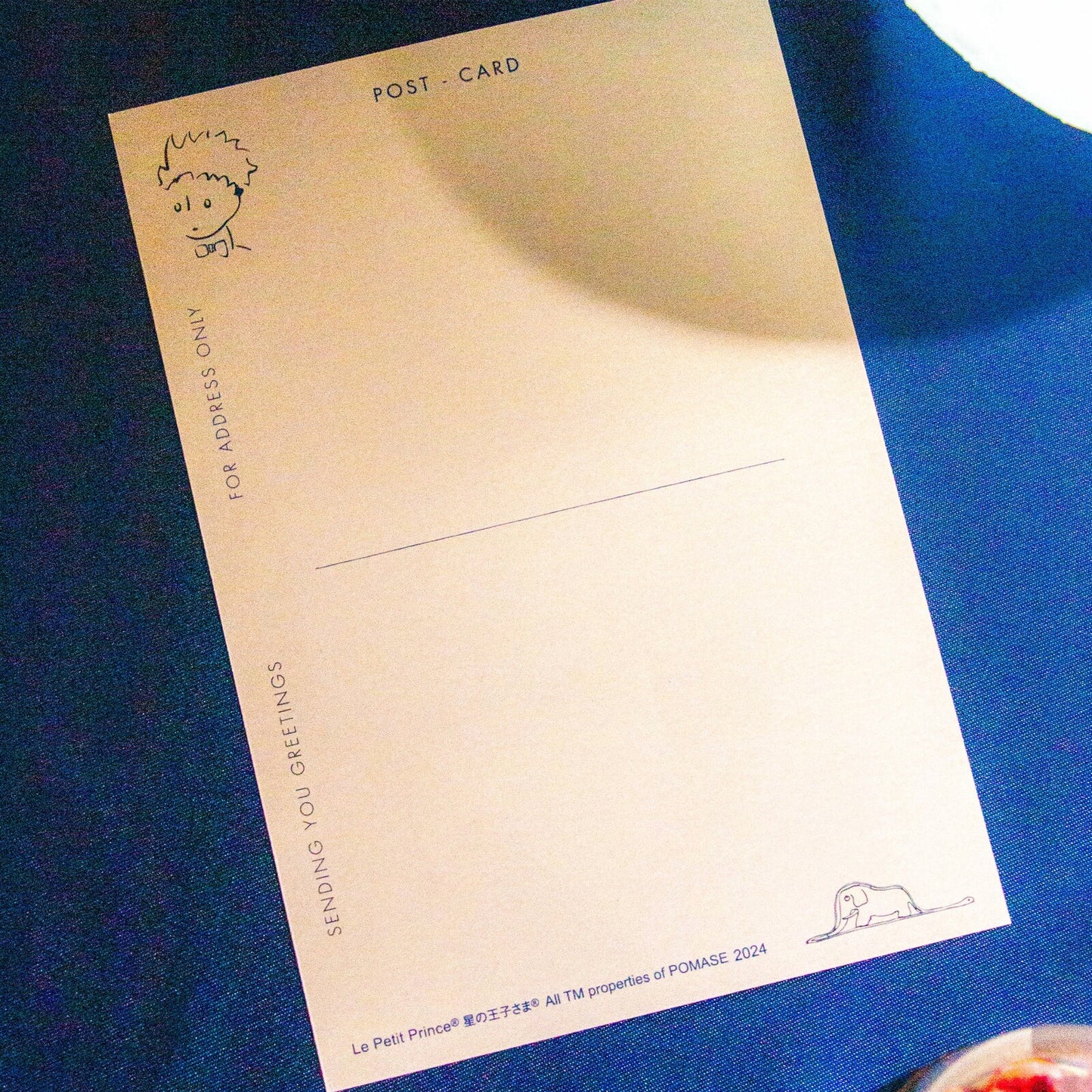 Prince of the Stars foil-stamped postcard [adventure]