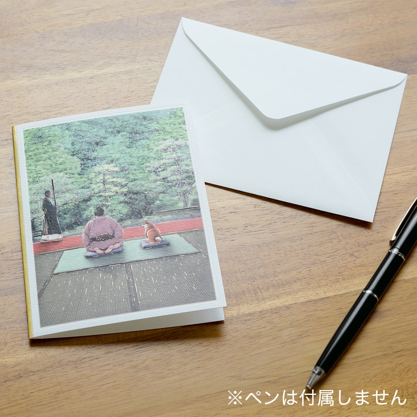 Sumo Shiba Zazen - Postcard