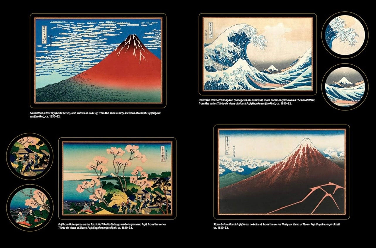 Hokusai Prints Sticker Book: A Collection of Over 160 Removable Color Stickers by the Great Master