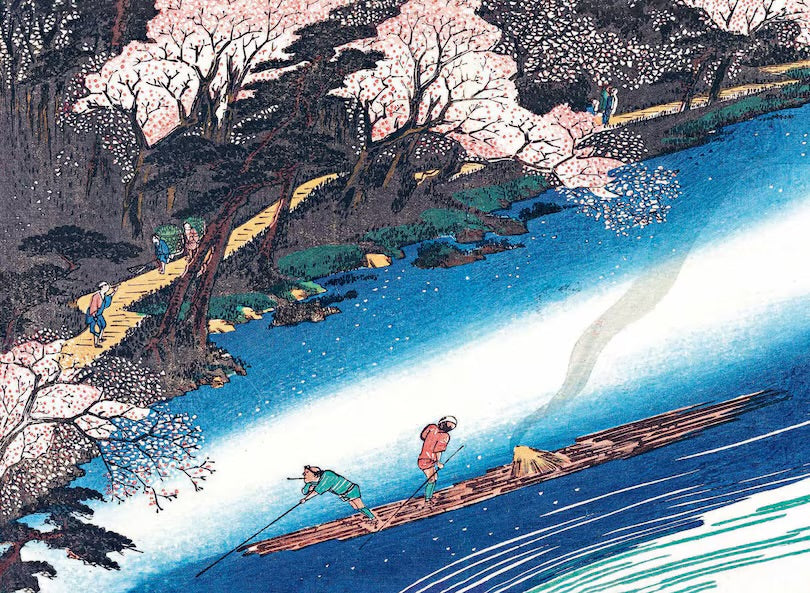Spring in Japan: Woodblock Prints by Hokusai, Hiroshige and Other Artists