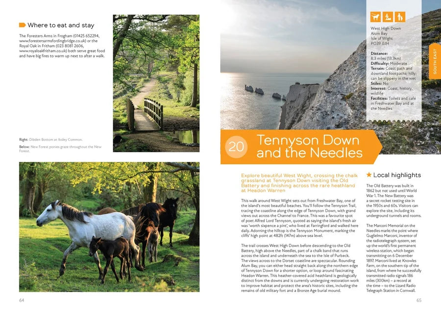 100 Classic Country Walks: Unbeatable views, amazing wildlife, great pubs and cosy cafes