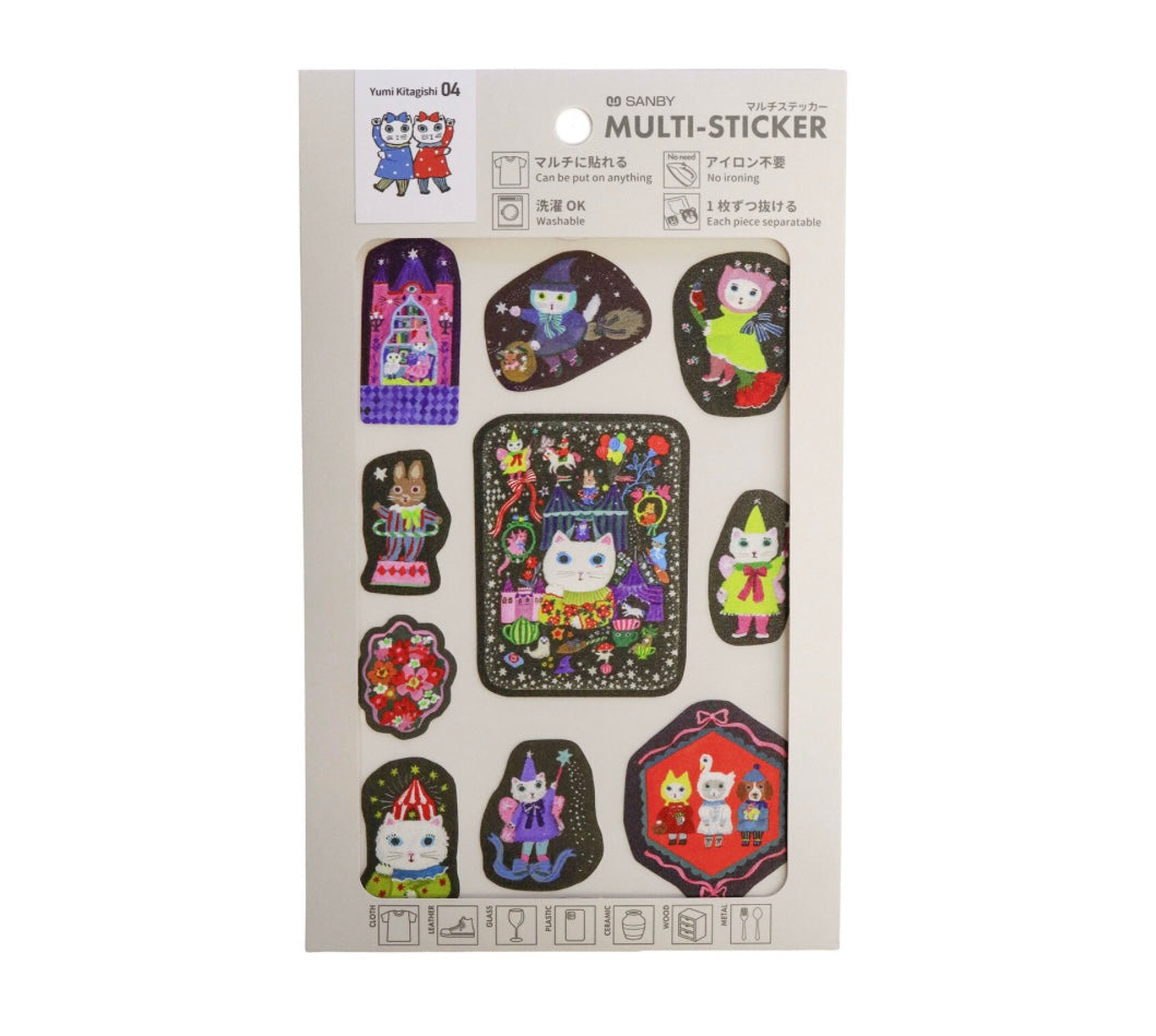 SANBY x Yumi Kitagishi Multi-Sticker - Magical Time