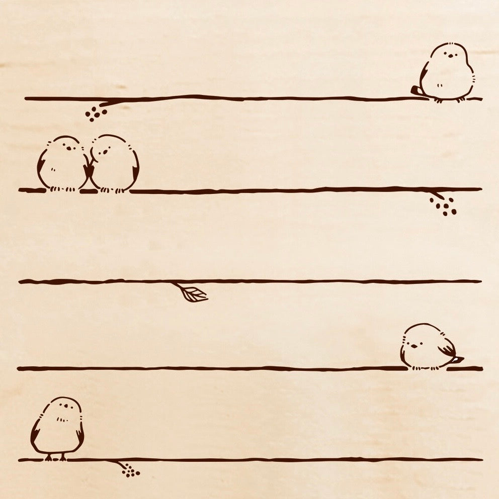 Memo Stamp - Shimaenaga Rest