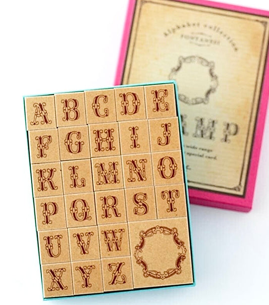 Alphabet Stamp Set Deco