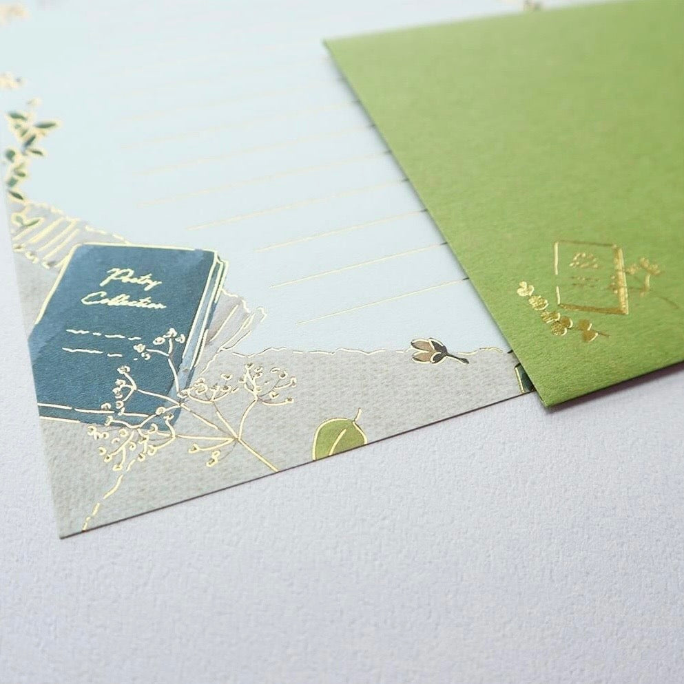 Letter Set - Books and Coffee