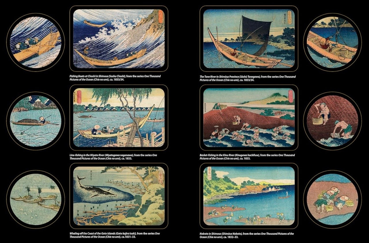 Hokusai Prints Sticker Book: A Collection of Over 160 Removable Color Stickers by the Great Master