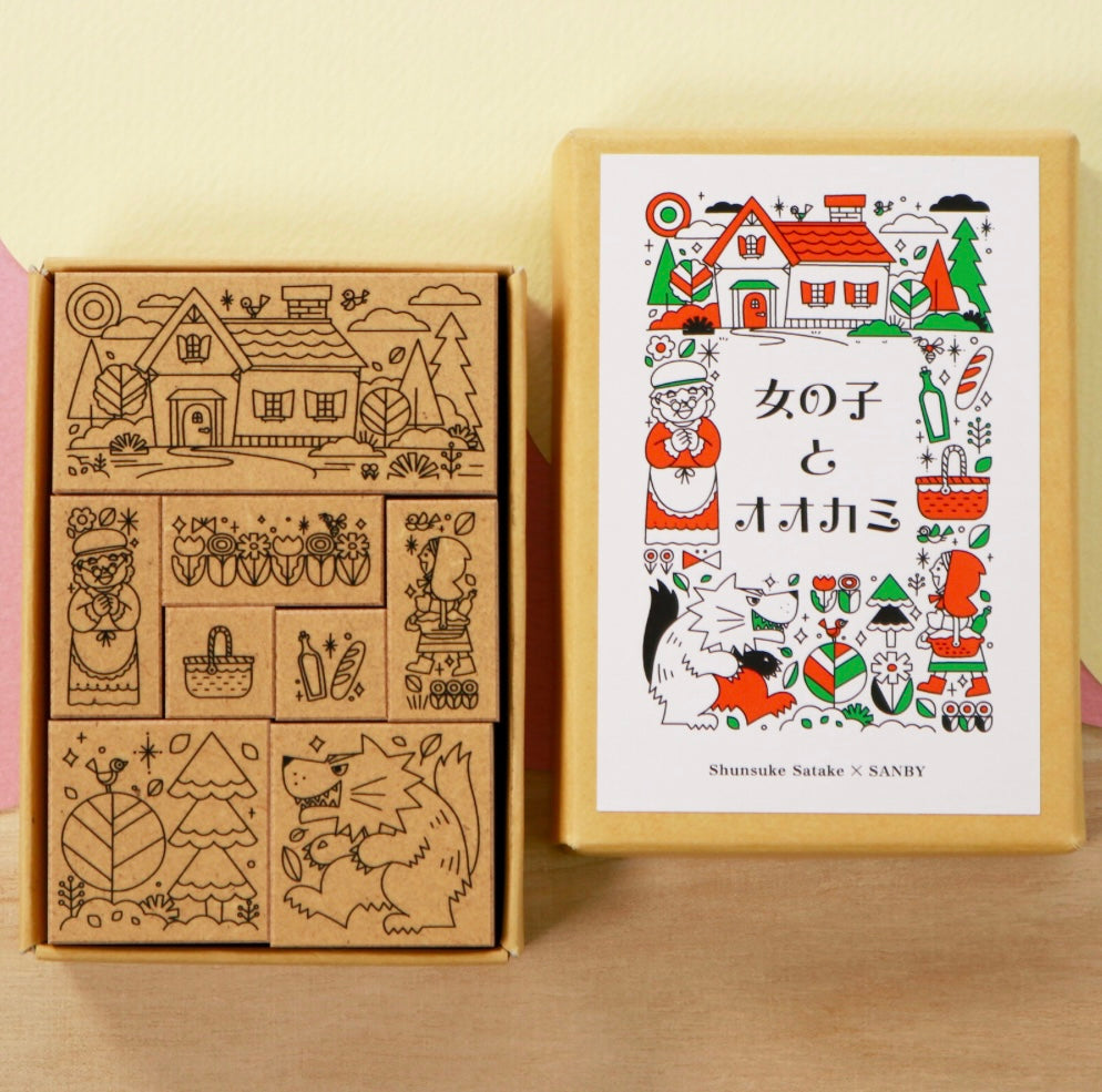 Shunsuke Satake x SANBY Fairy Tale Series Stamp Sets