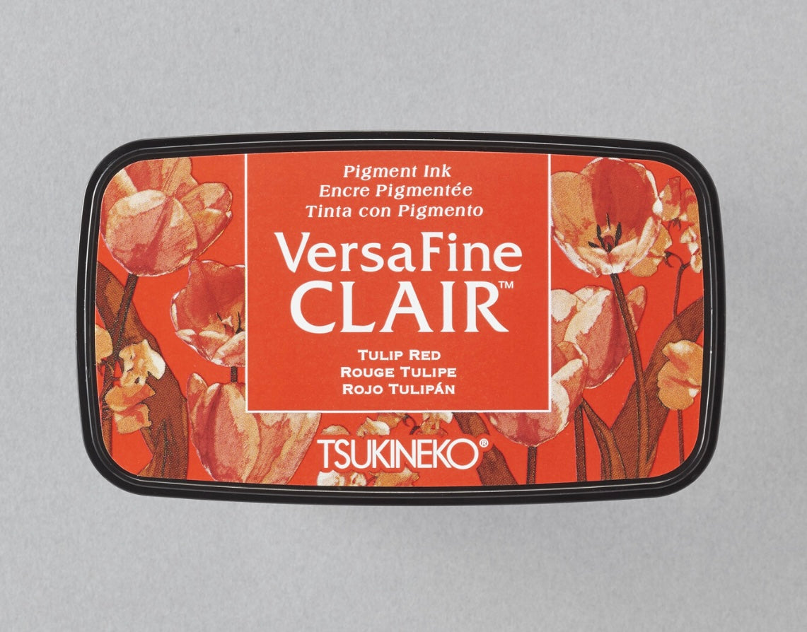 VersaFine Clair Pigment Ink Pads - Vibrant Japanese Stamp Ink Collection