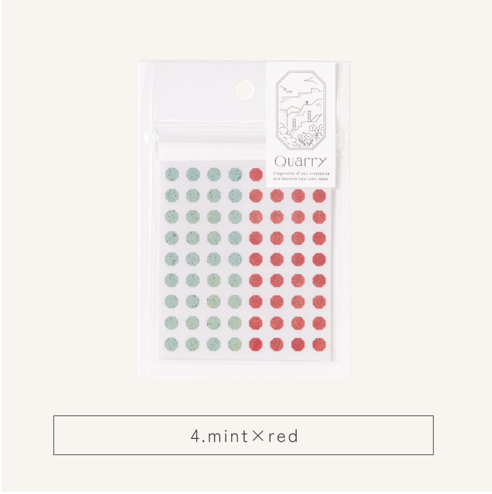 Iroha Quarry Tiny Stone Seal - Planner Stickers