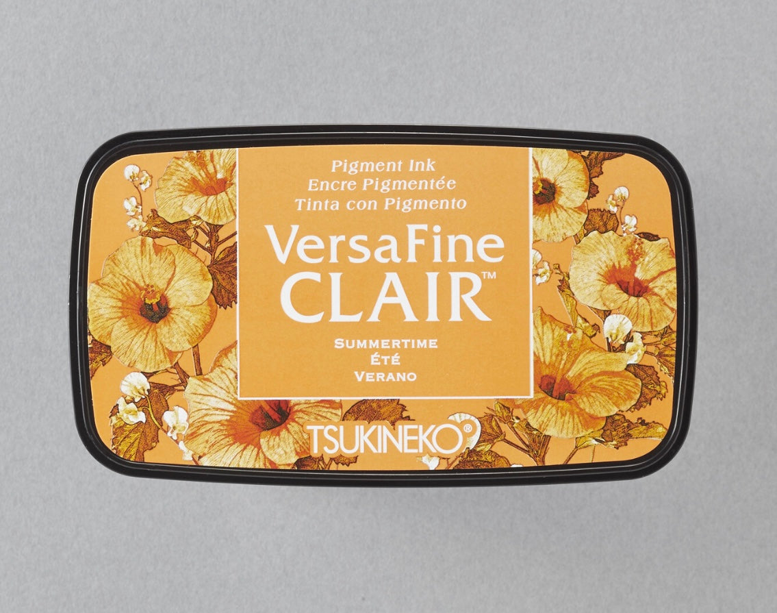 VersaFine Clair Pigment Ink Pads - Vibrant Japanese Stamp Ink Collection