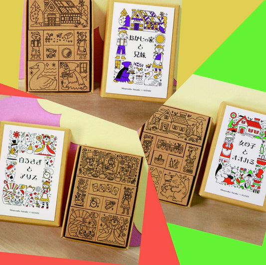 Shunsuke Satake x SANBY Fairy Tale Series Stamp Sets