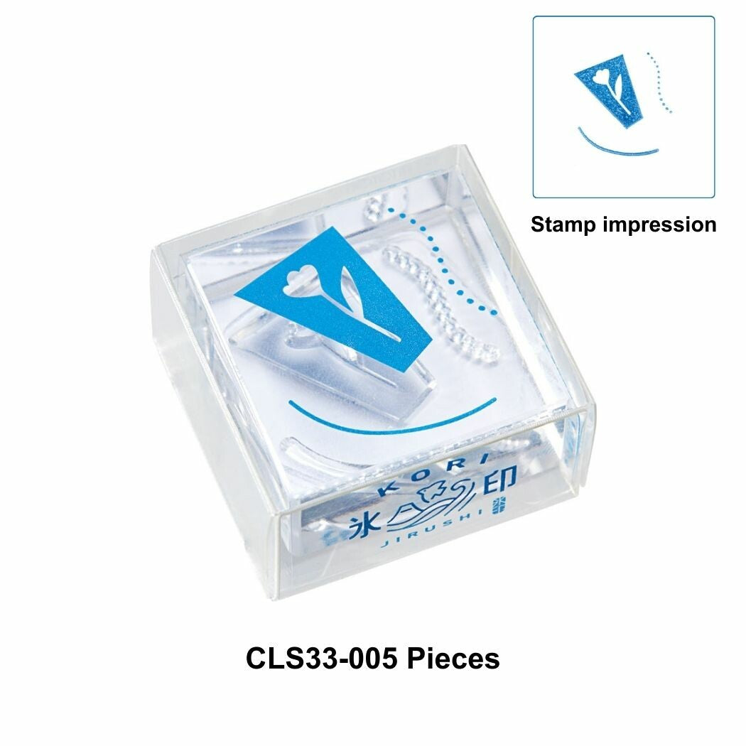 Kori Jirushi Ice Cube Stamps L-size