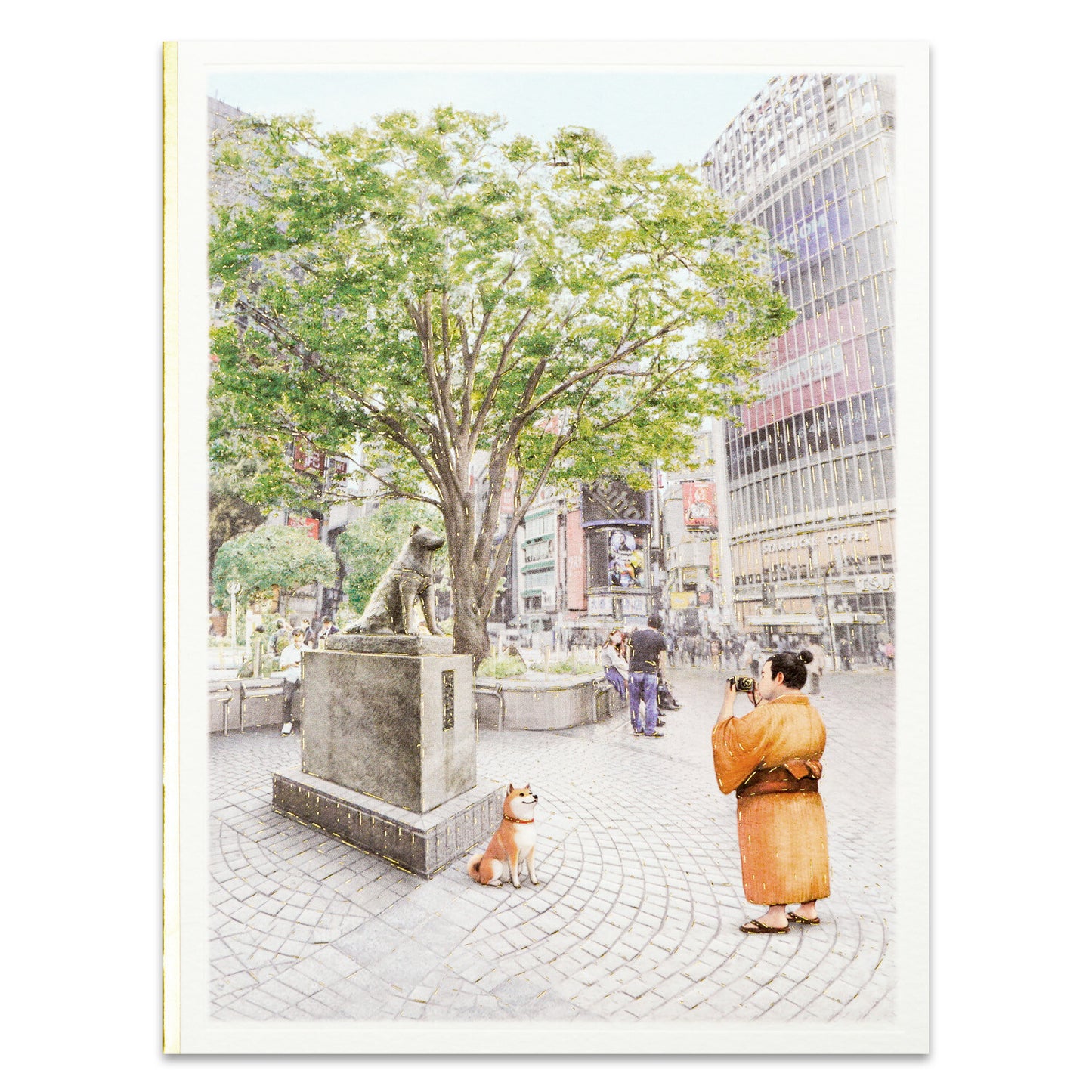 Sumo Shiba Shibuya - Postcard