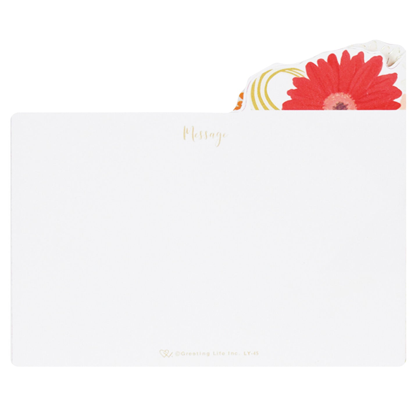 Birthday Flower Pop-Up Card - Gerbera