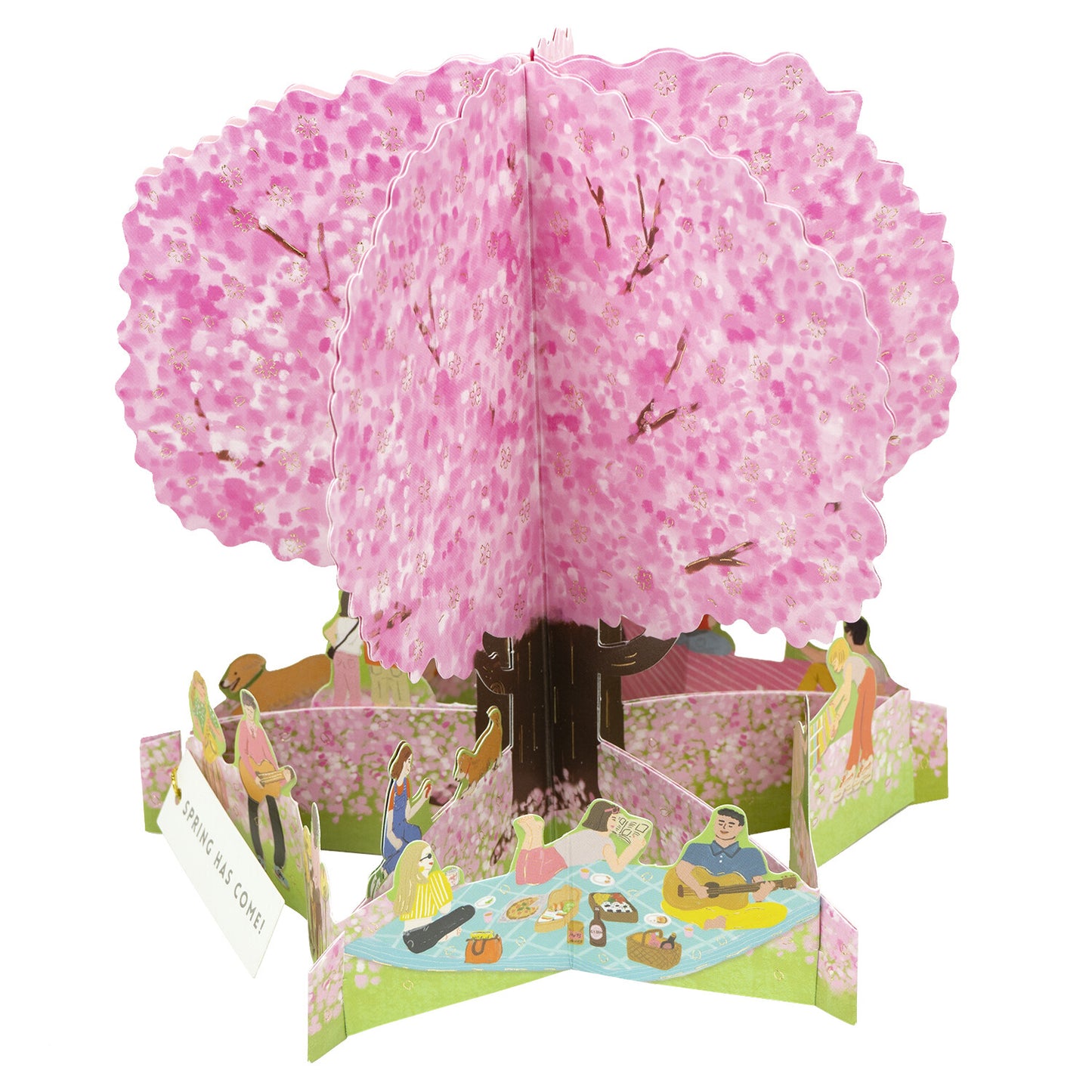Spring Festival Sakura Hanami Pop-Up Card