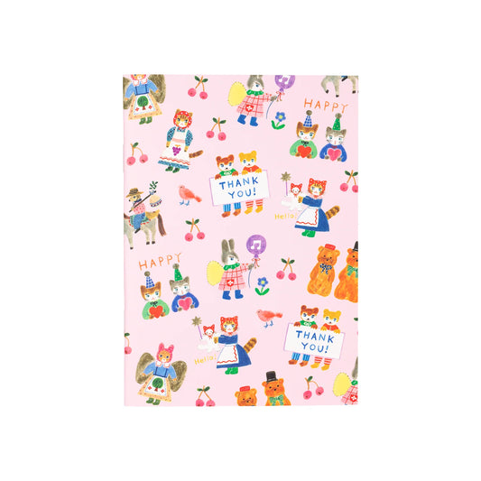 [Aiko Fukawa] A6 Stamp Notebook - Collect Your Joy