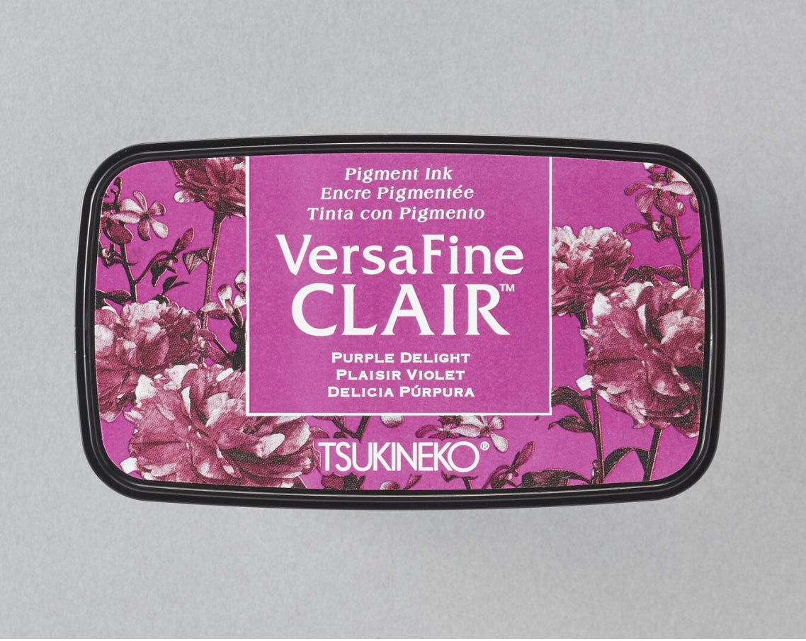 VersaFine Clair Pigment Ink Pads - Vibrant Japanese Stamp Ink Collection