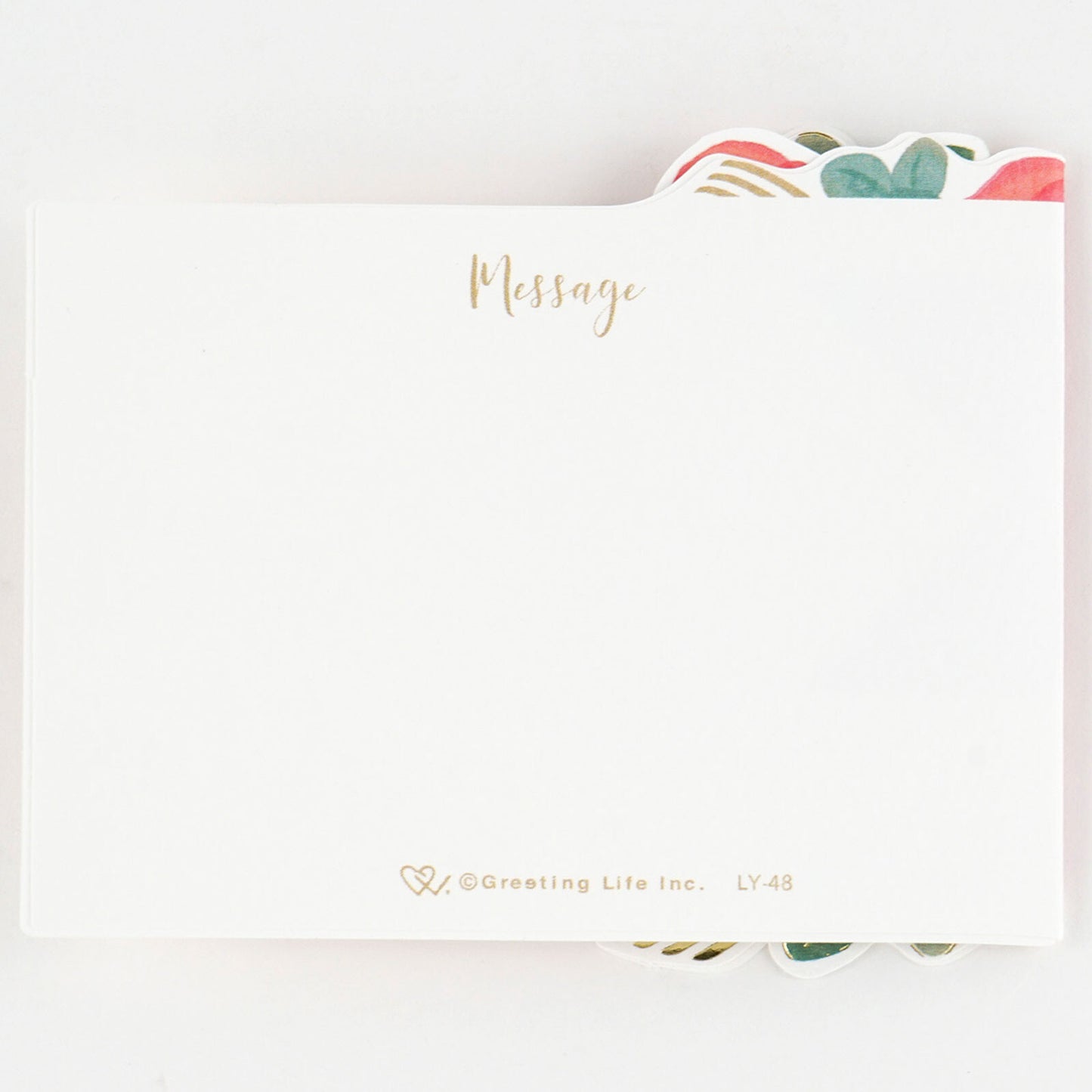 Birthday Flower Pop-Up Mini Card - Rose