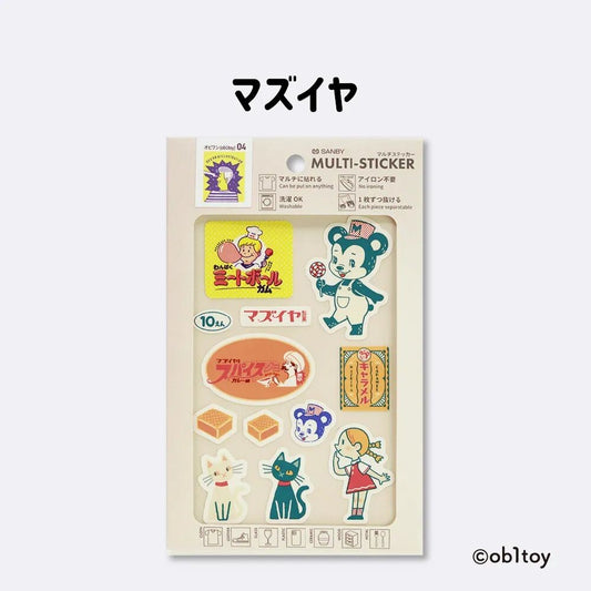 SANBY x ob1toy Multi-Sticker - Maziya Confectionery Shop
