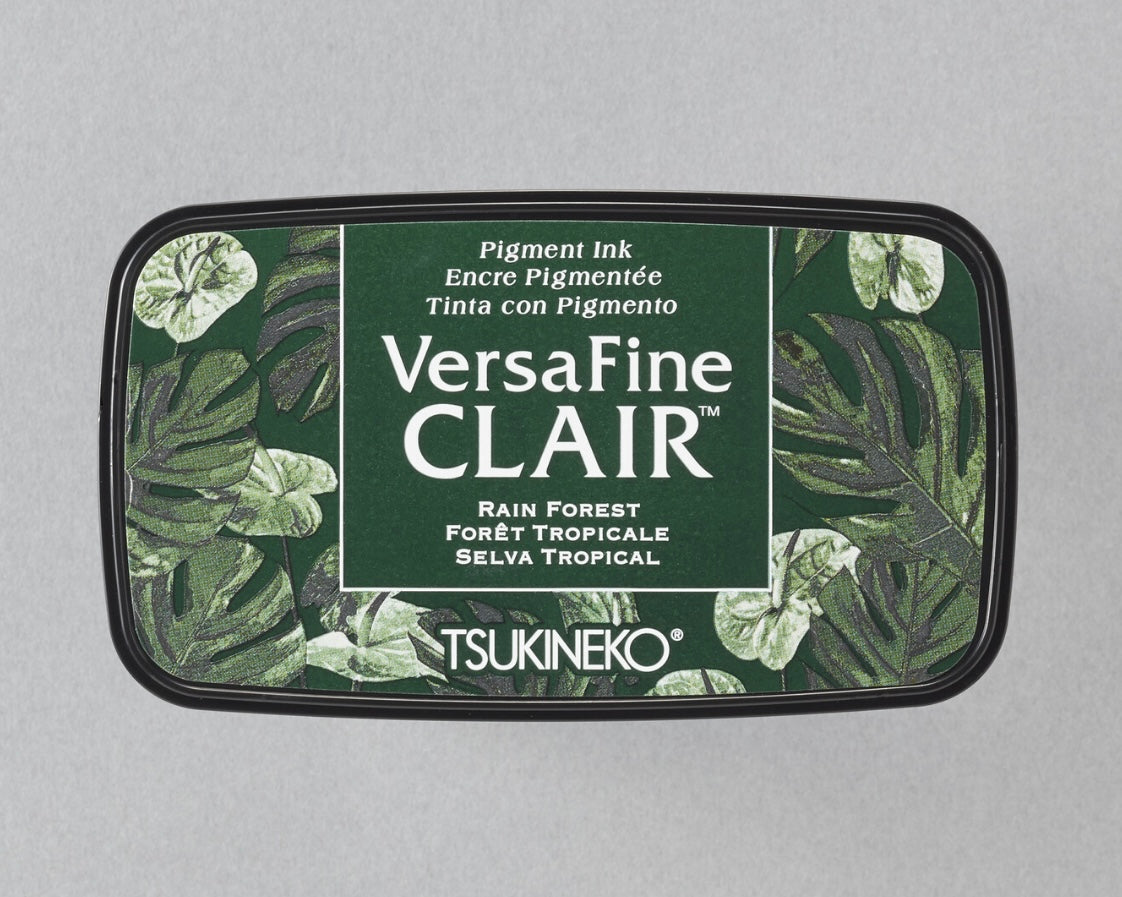 VersaFine Clair Pigment Ink Pads - Vibrant Japanese Stamp Ink Collection