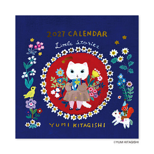 [Yumi Kitagishi] Mini Wall Hanging Calendar 2027