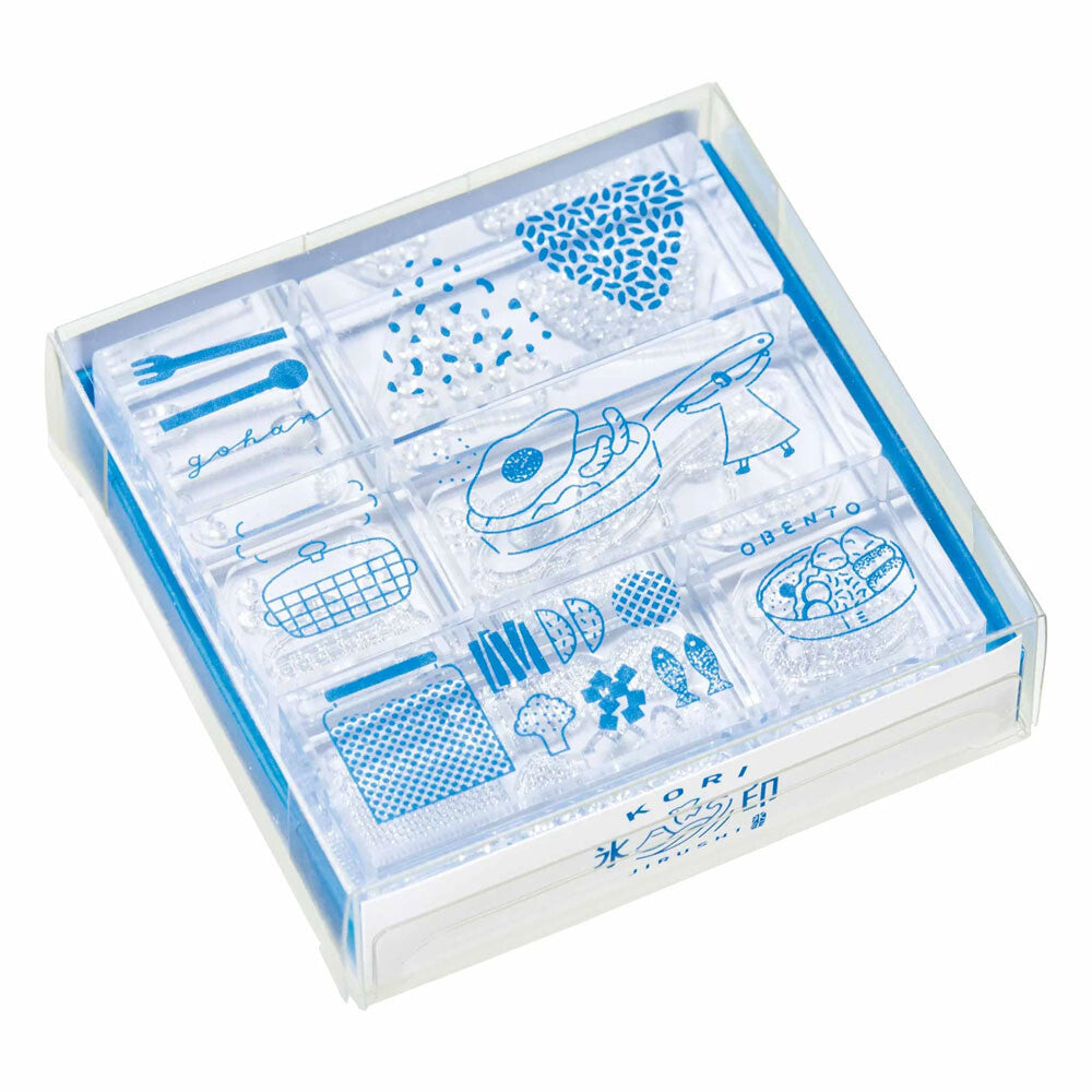 Kori Jirushi Ice Cube Stamps 6 Piece Sets (12 Designs)