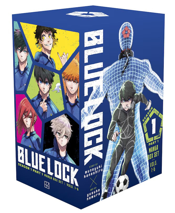 Blue Lock Season 1 Part 1 Manga Box Set [English Edition]