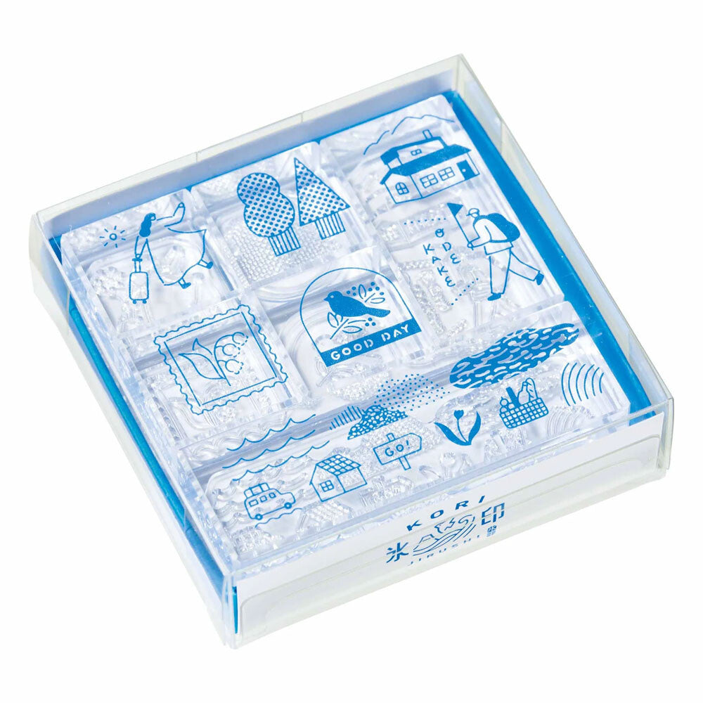 Kori Jirushi Ice Cube Stamps 6 Piece Sets (12 Designs)