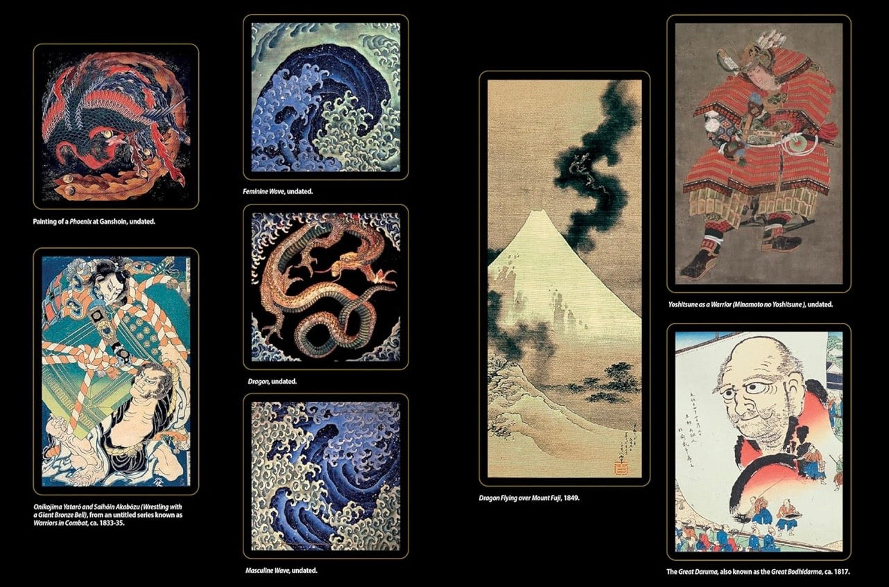Hokusai Prints Sticker Book: A Collection of Over 160 Removable Color Stickers by the Great Master