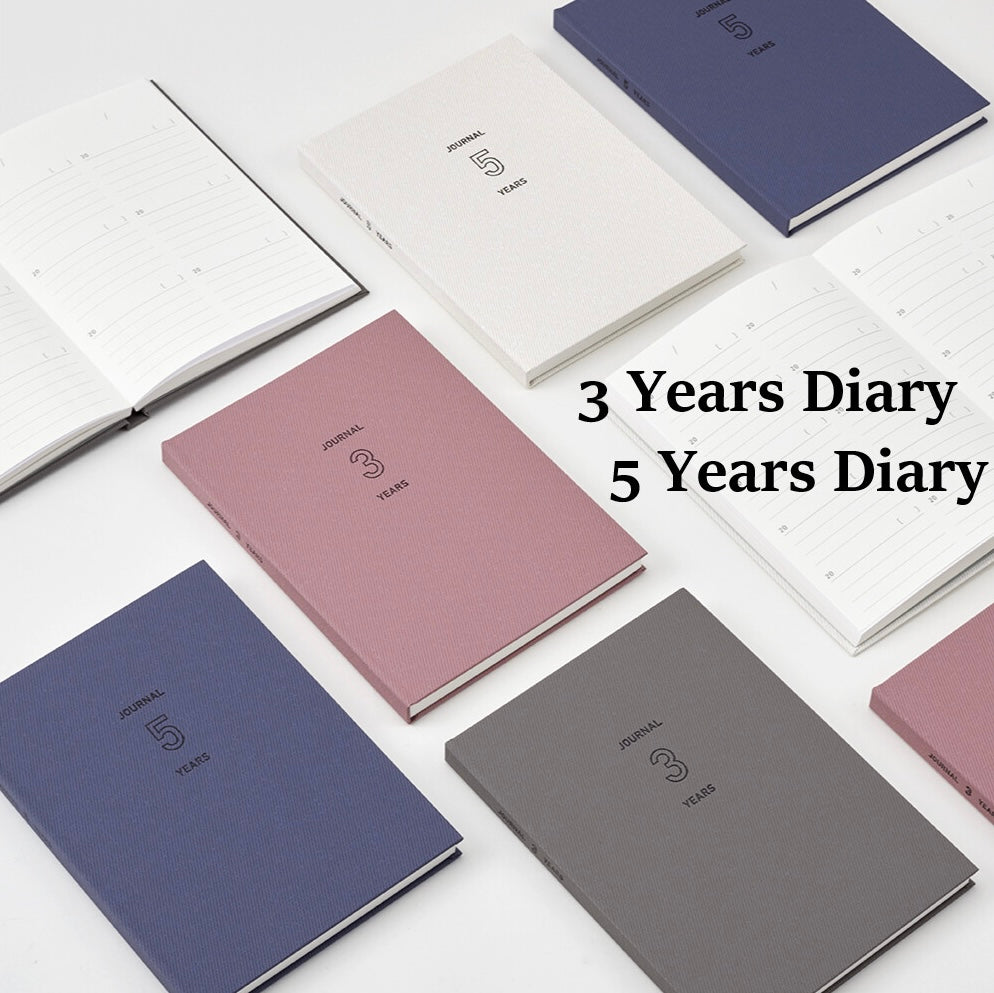Daigo Easy Journal Diary 3 Years / 5 Years