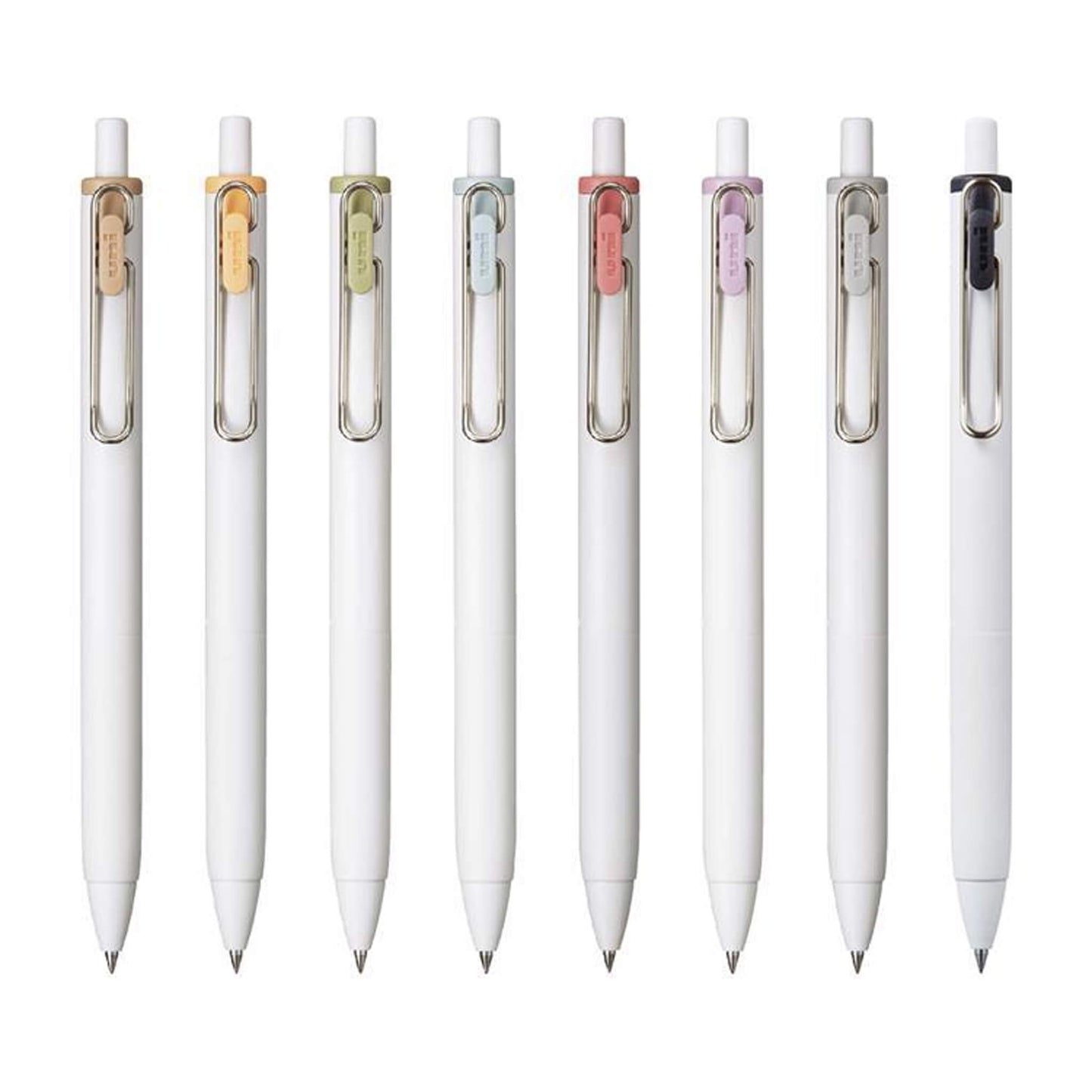 Uni-ball ONE Gel Pen Fika Color 8-color Set 0.38mm