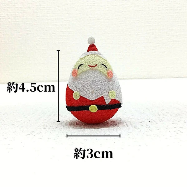 Christmas Okiagari Koboshi – Festive Wobbling Dolls