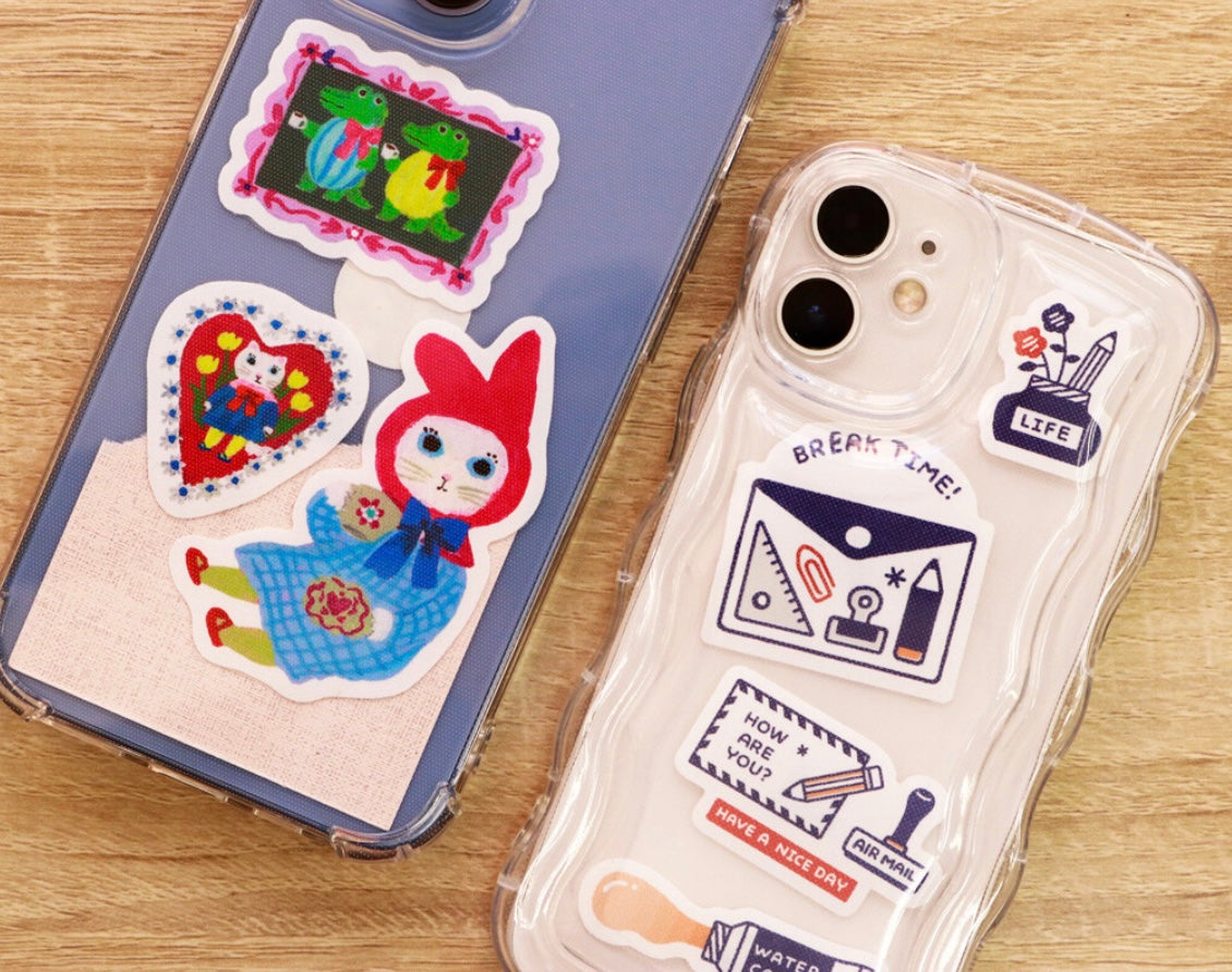 SANBY x Yumi Kitagishi Multi-Sticker - Tea Time