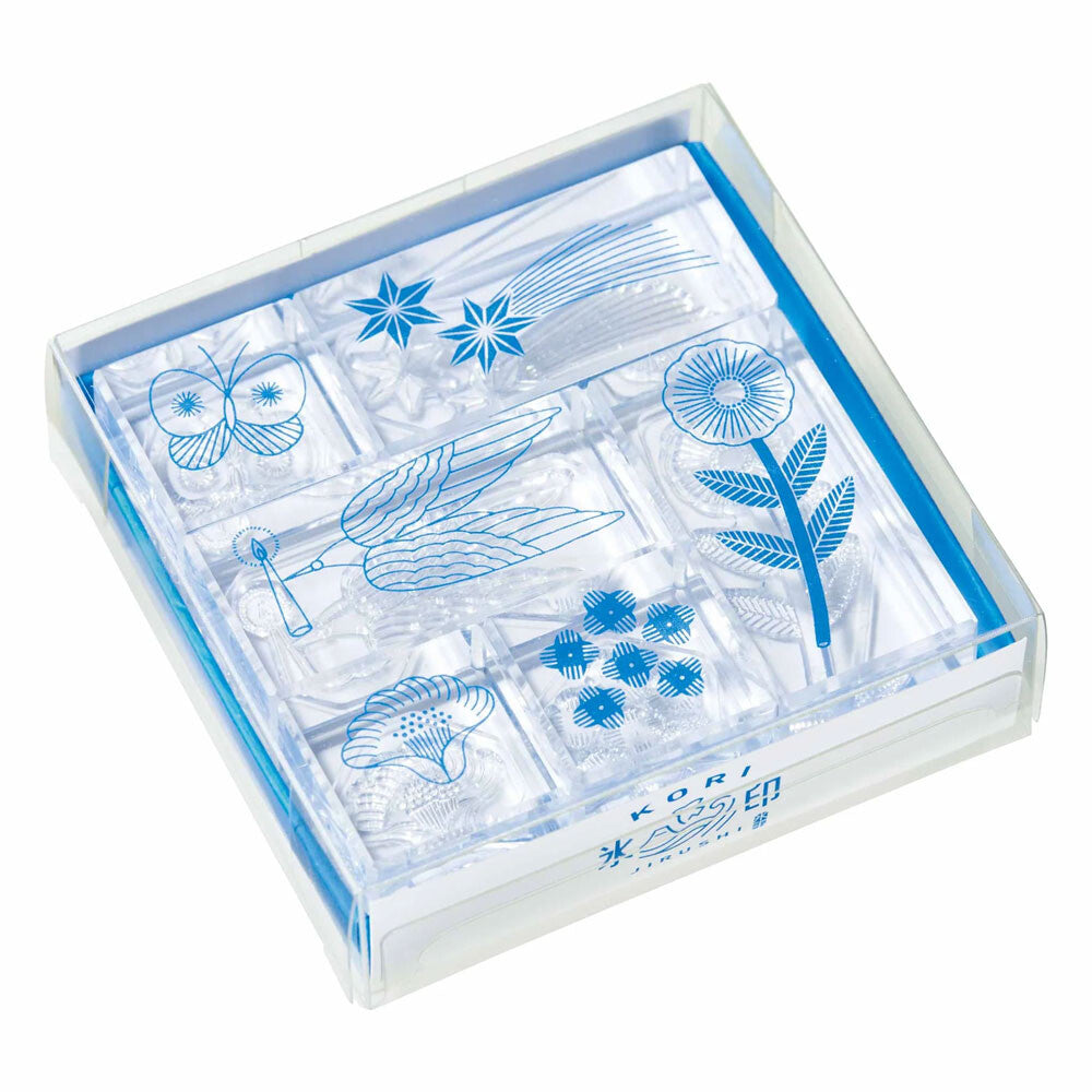Kori Jirushi Ice Cube Stamps 6 Piece Sets (12 Designs)