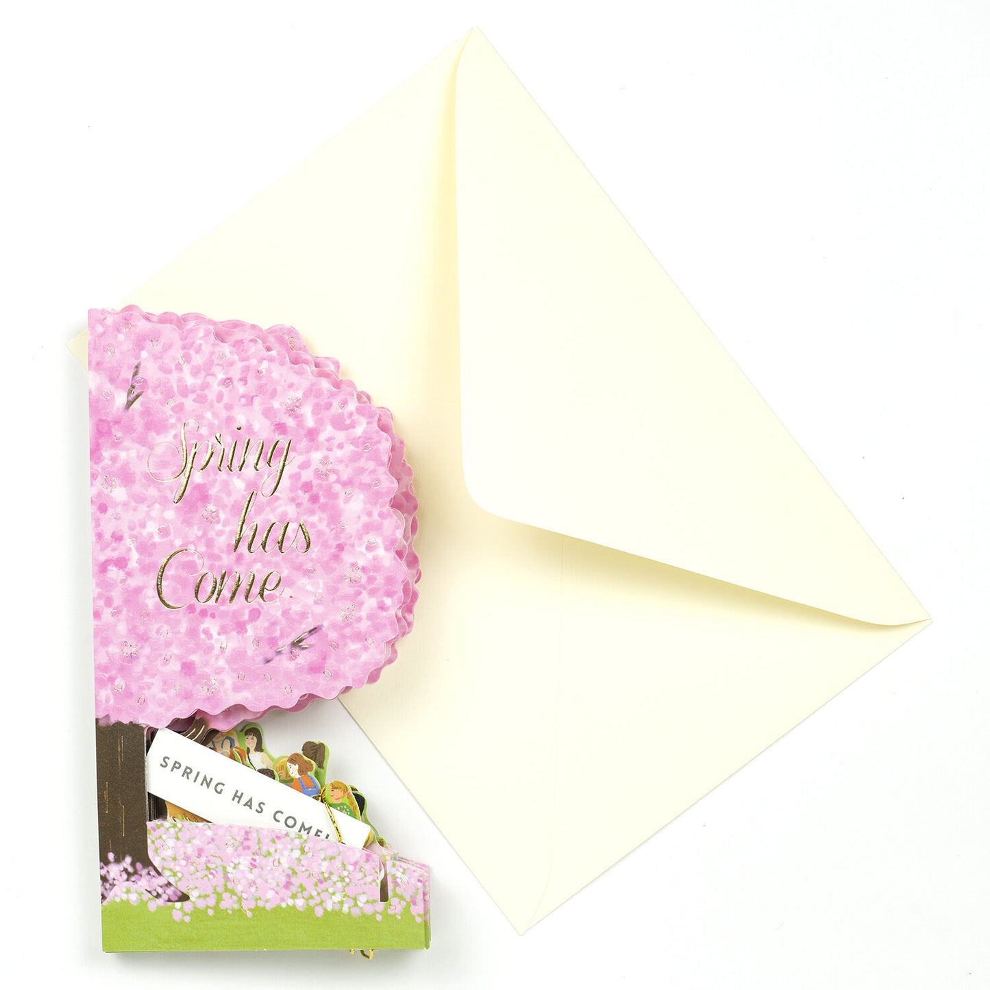 Spring Festival Sakura Hanami Pop-Up Card