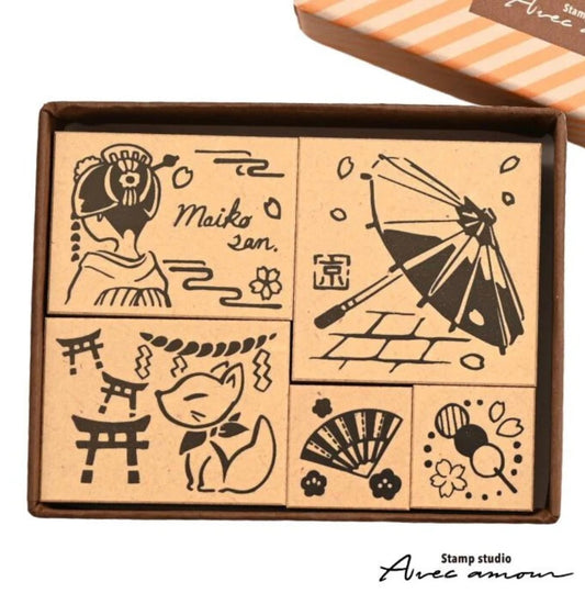 Local Stamps - Kyoto Maiko-san