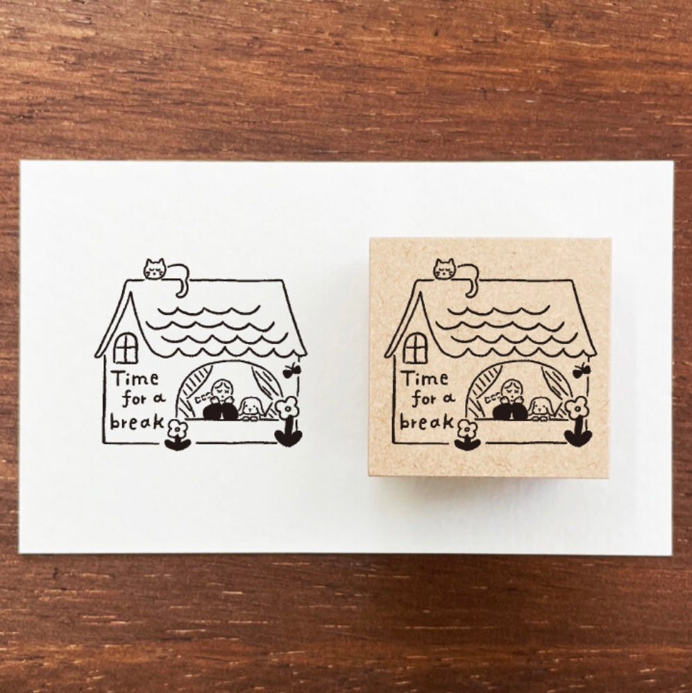 Marle-Chan Message Stamp Time For A Break