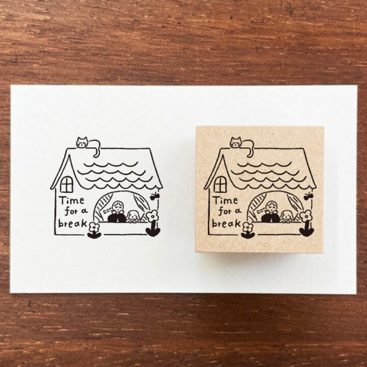 Marle-Chan Message Stamp Time For A Break