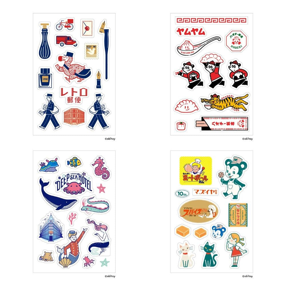 SANBY x ob1toy Multi-Sticker - Maziya Confectionery Shop