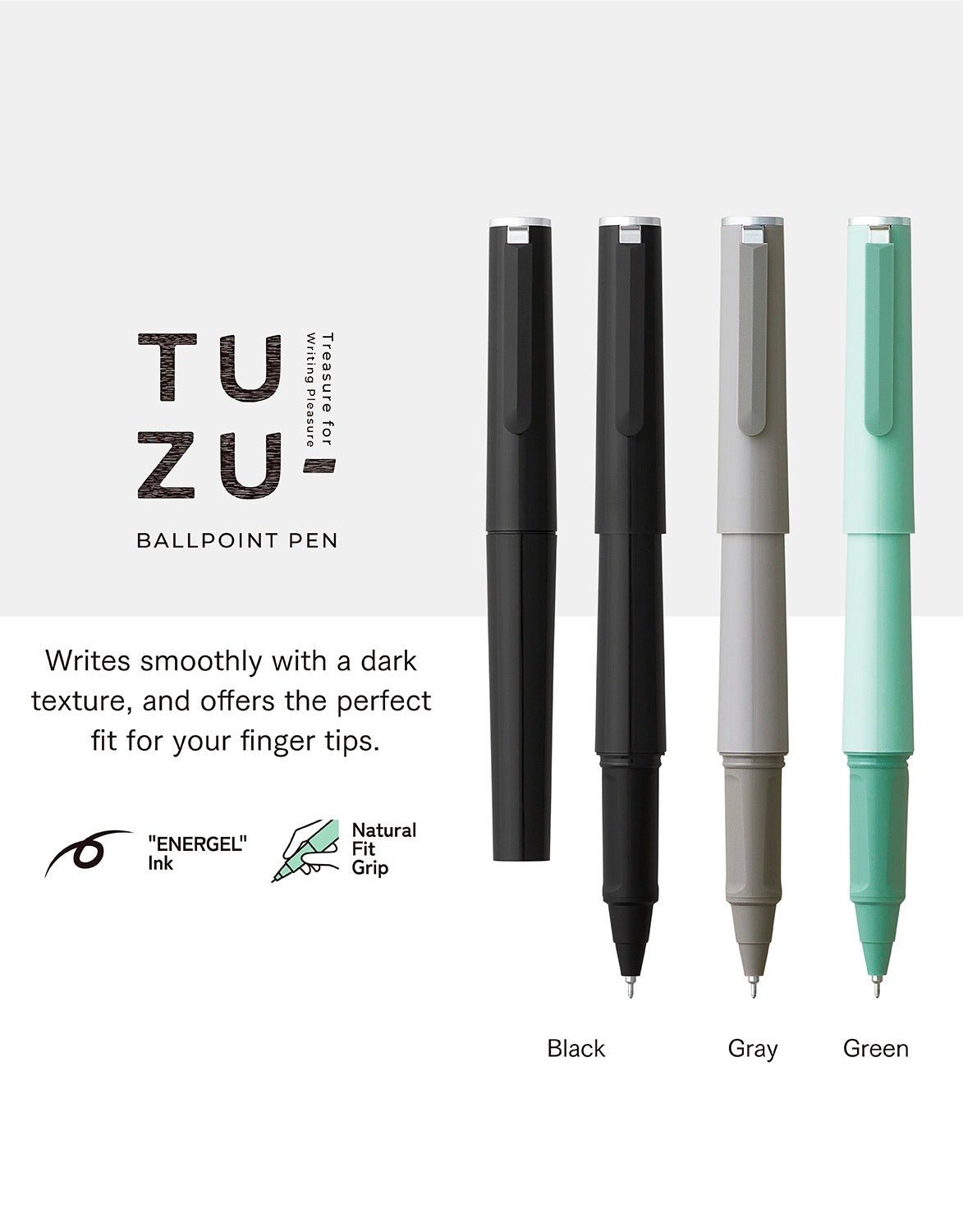 SAILOR Tuzu Ballpoint Pen 0.5mm Fine Point