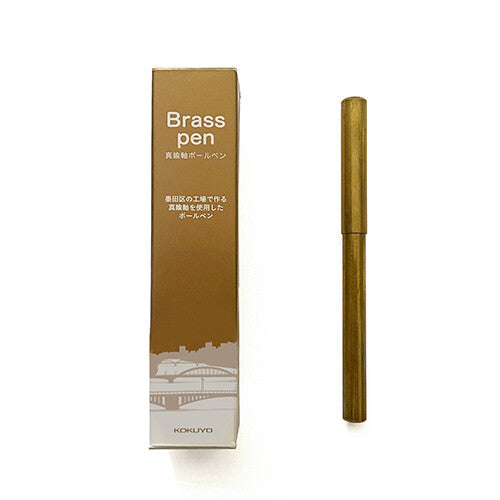 KOKUYO Gel Pen Brass Pen Ballpoint Pen 0.5mm Refill
