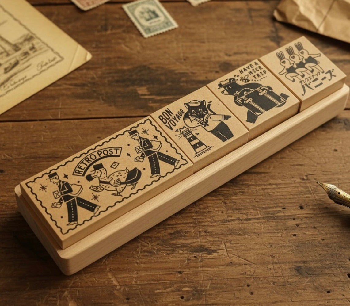 SANBY x Obi Wan Stamp Set with Tray VOL 1